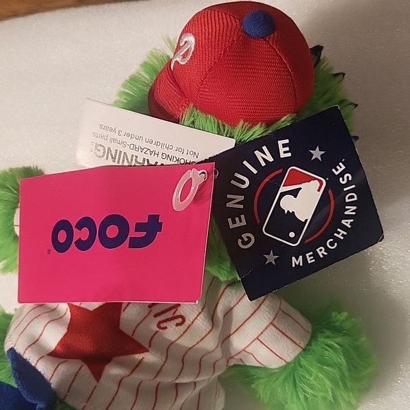 NWT Philadelphia Phillies Phanatic Small Plush Mascot MLB Baseball Sports Gifts - Picture 5 of 11